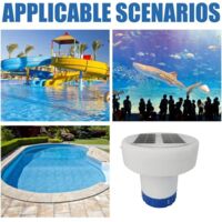 Galleggiante Per Cloro A Forma Di Rana Per Piscina – Dispenser Per Pastiglie Da 1 A 3 Pollici (2,5 E 7,6 Cm) In Plastica ABS - 3