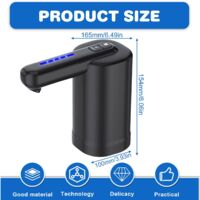 Distributore Di Acqua In Bottiglia, Pompa Per Acqua Potabile Con Ricarica Usb Distributore Di Acqua Elettrico Portatile Interruttore Per Bottiglia D~p119588529