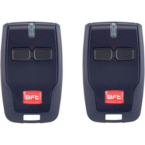 Mando a distancia para puerta de garaje para BFT Mitto 2 B RCB 433 MHz Mando a distancia para puerta de garaje 2 canales compatible con Rolling BFT Mitto 2, Kleio, Ghibli, TRC 2, Kleio, Ghibli, TR (1/3)