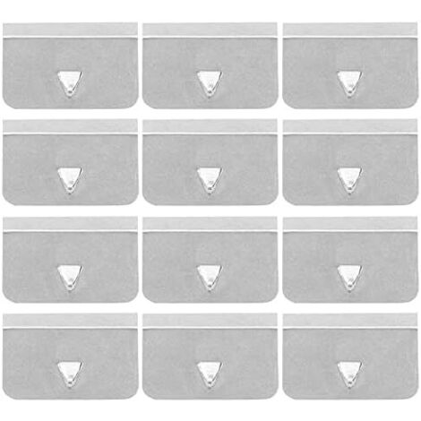 Clips deflectores de viento, juego de clips de retención de sujeción de acero inoxidable para canal deflector de lluvia universal para automóvil (12 piezas) (1/5)