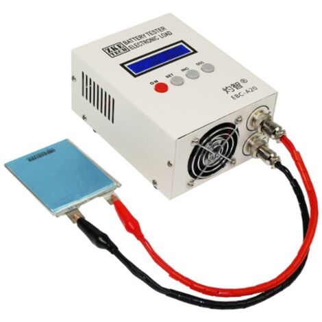 EBC-A20 Probador de batería 30V 20A 85W Baterías de litio y plomo Dispositivo de prueba de capacidad Soporte de recarga 5A Descarga de 20A Control de software en línea para PC