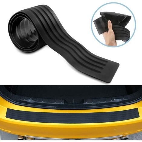 Protector de parachoques trasero rojo Nior de General Motors, adhesivo protector de umbral de puerta para coche SUV (90 cm/35,4 pulgadas) (1/5)