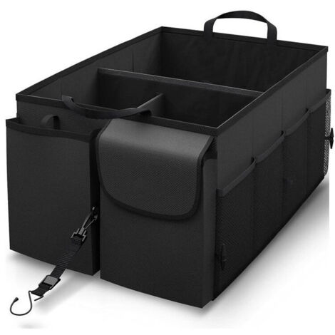 Organizador de almacenamiento para el automóvil con correas (1/4)