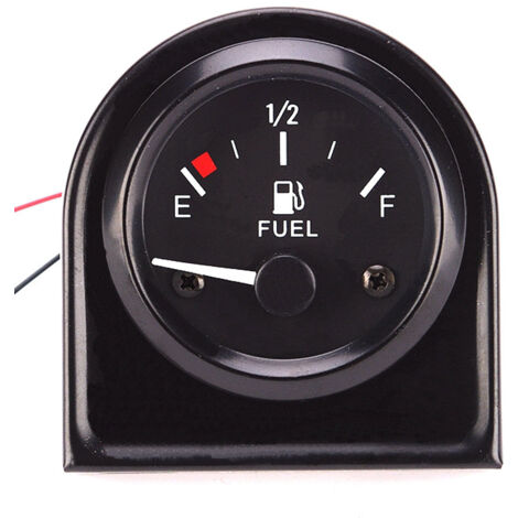 Indicador de nivel de combustible digital 52 mm Combustible universal 12 V con luz blanca (1/5)