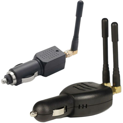 Dos antirrastreadores, Antena de 2 bandas GPS BDS Anti Tracker con encendedor de coche universal +  rastreador anti-coche de una antena
