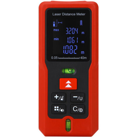 Telémetro electrónico infrarrojo S40 Mini para decoración de interiores 0,05-40 m (1/5)