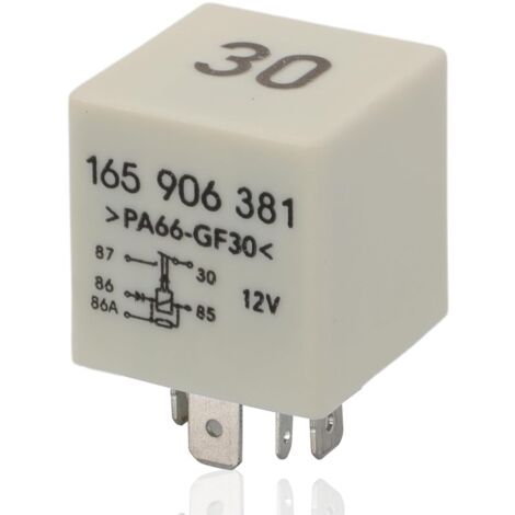Relé 3/30 Unidad de Control Eléctrico Central Digifant Compatible con A4 Passat Corrado 165906381 (1/5)
