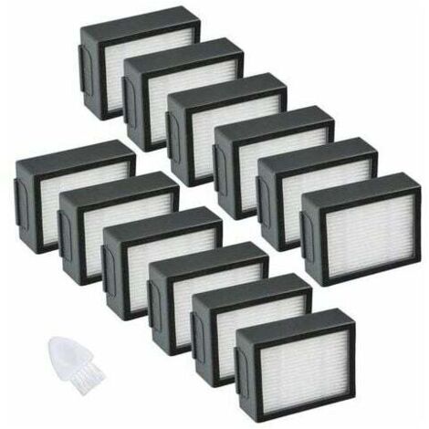 12 filtros HEPA para aspiradora compatibles con Roomba i y e Series Robot i3 i4 i6 i7 i8 e5 e6 (1/4)