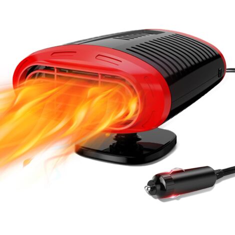 Calentador de coche Qidoe de 12 V 2024: calentador de ventilador portátil para coche de 12 voltios, calentador de parabrisas de coche de calentamiento rápido 2 en 1 con desempañador de encendedor de c (1/5)