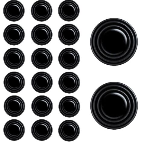 20 protectores de puerta de coche, pegatinas universales anticolisión para insonorizar el parachoques. (1/5)