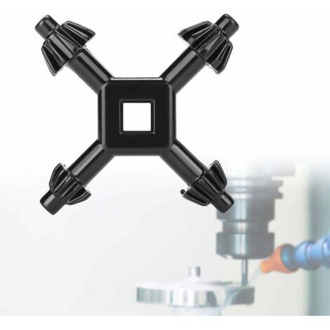 Llave de mandril universal, llave de mandril para taladro eléctrico multifunción 4 en 1 (1/5)