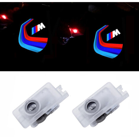 Luz de posición de puerta, luz de bienvenida LED, para BMW Luz de bienvenida BMW serie 8 nueva serie 3 X7/G20/G21/M4/Z4, luz de proyección láser de puerta