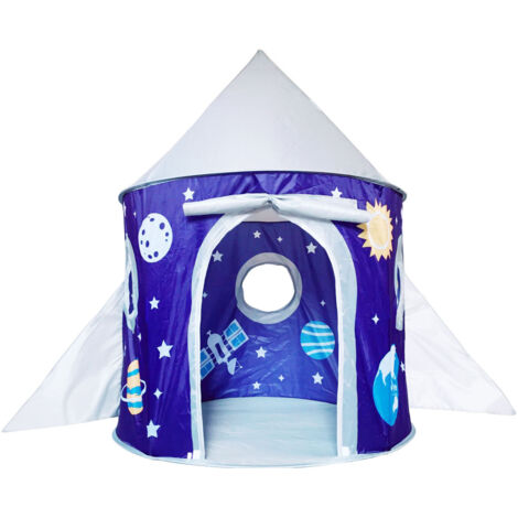 Regalos de juguete para niños de 1 a 7 años, tiendas de campaña emergentes para niños, juguetes de cohetes espaciales para niños pequeños, regalo de cumpleaños, juguetes al aire libre para niños, hoga