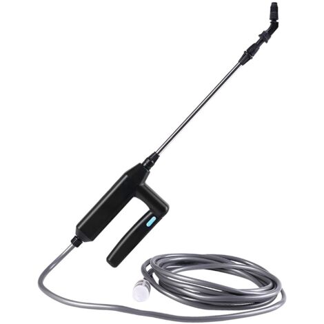 Pulverizador a presión inalámbrico (sin tanque de agua), pulverizador eléctrico para jardín con batería de litio (sin tanque de agua, manguera de 5 m) (1/5)