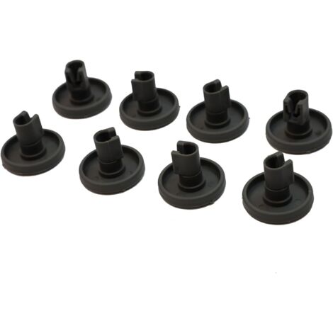 Juego de 8 ruedas de cesta inferior para lavavajillas Ikea equivalente a (1/3)