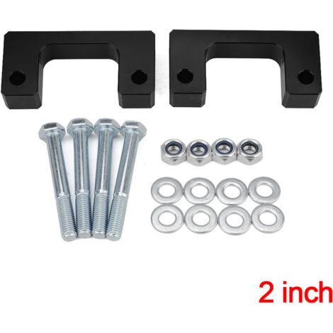 Kit de elevación de suspensión para GMC 07-19, almohadillas para carrocería de amortiguador delantero, 2 pulgadas (1/3)