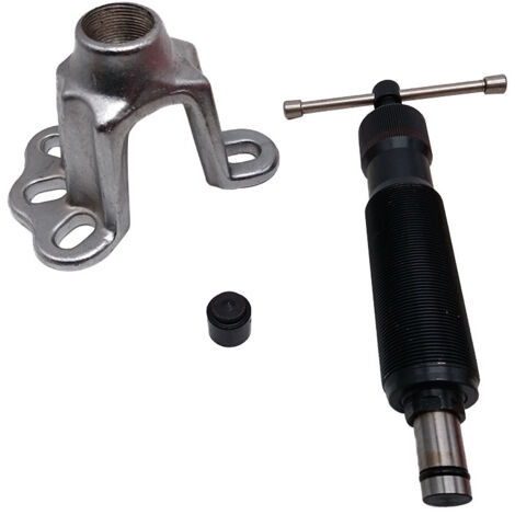 Conjunto de moyeu de roue hidráulica desmontaje y ensamblaje de roulement de moyeu de roue automóvil herramienta de reparación automóvil conjunto de extractores 3 piezas (1/3)