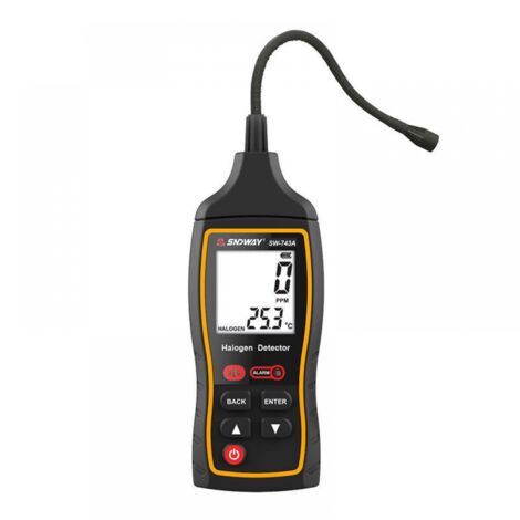 Detector de gas, detector de fugas de gas con sonda de 26 cm para propano, gas natural, metano, GLP y otros gases combustibles en vehículos recreativos o viviendas: medición precisa en PP