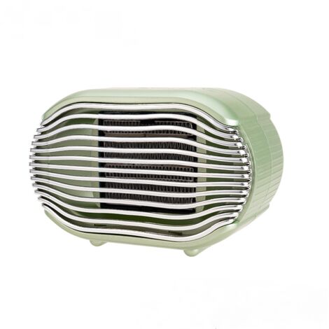 Mini calentador de ventilador de cerámica eléctrico, calentador de ambiente de 800 W con 2 configuraciones de calor, calentamiento rápido, silencioso, bajo consumo de energía para el hogar y la oficin (1/3)
