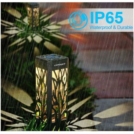 Luces Solares De Suelo, 10 Luces Led Solares Para Jardin Mejoradas Pasarela