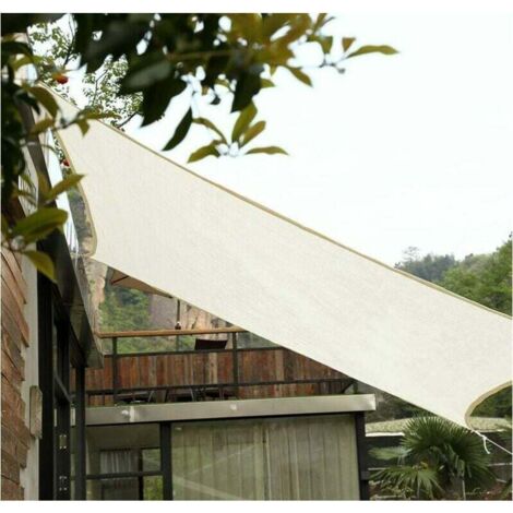 Toldo de vela HDPE para jardín, cubierta de sombra... - Grandado
