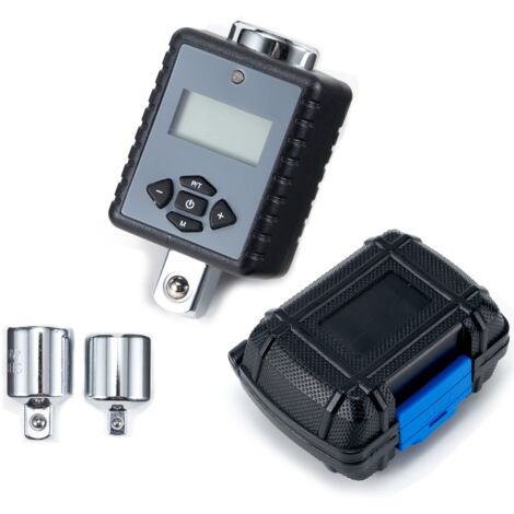 Adaptador de torsión digital de alta resistencia de 1/2'' (1,5 a 147,6 ft-lbs) con LED y alerta audible (unidad de 1/2'' e incluye adaptadores para 3/8'' y 1/4'') (1/5)