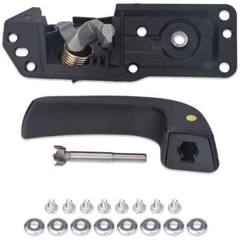 Juego de manijas interiores de puertas delanteras y traseras derechas del lado del pasajero Para Chevy Silverado Tahoe Suburban Avalanche, GMC Sierra Yukon, Cadillac Escalade, reemplaza 20833602, 20 (1/5)