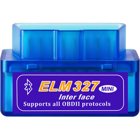 5 piezas MINI ELM327 Bluetooth 5.1 Bluetooth OBD2 Car Scanner V2, compatible con el software TORQUE para teléfonos Android y el software OBDscope para teléfonos Symbian.