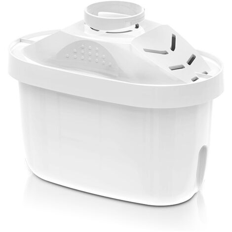 Paquete de 4 cartuchos de filtro de agua alcalina - Filtros de agua de repuesto para jarra - Mejora el pH - Sistema de filtración de 7 etapas para purificar (1/3)