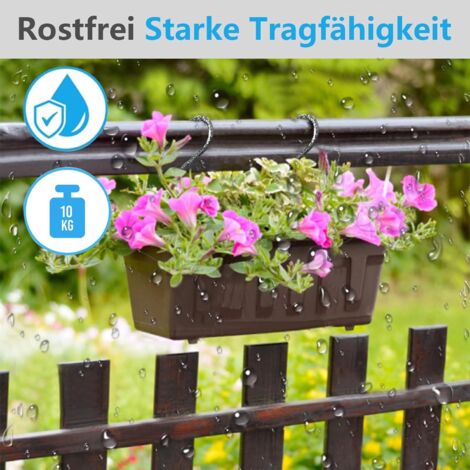 Ganchos en forma de S, 20 ganchos metálicos, adecuados para cocinas ...