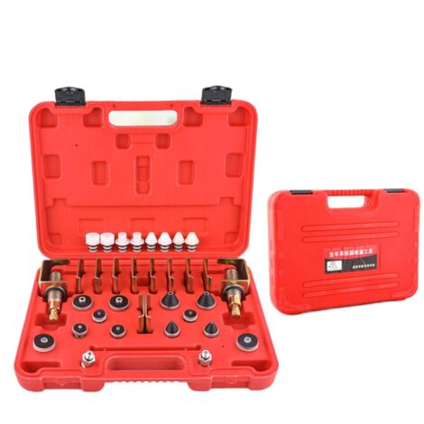 Kit de reparación de fugas para aire acondicionado automotriz, detector de fugas para sistemas HVAC, comprobador de fugas portátil para refrigerante, sistemas HVAC, mantenimiento de electrodomésticos,