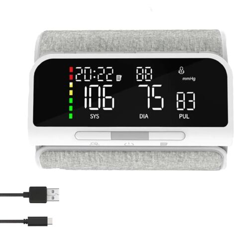 Monitor electrónico de presión arterial para brazo 33A. Monitor de presión arterial profesional, inteligente y todo en uno para el brazo. Controla la presión arterial y la frecuencia cardíaca. (1/4)