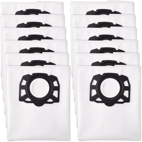 15 bolsas para aspiradora Karcher WD4 WD5 WD6 MV4 MV5 MV6 KFI 487 2.863-006.0 (1/5)