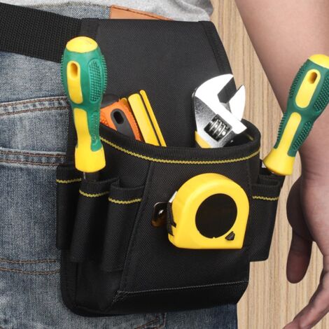 Kit de herramientas portátil para electricistas, juego de herramientas de reparación moderno con tela Oxford, multifuncional para uso doméstico.