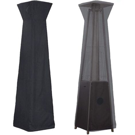 Funda impermeable de tela Oxford 210D para calentador de patio, funda protectora para calentador de patio, funda a prueba de polvo y viento para calentador de patio exterior, color negro. (1/5)