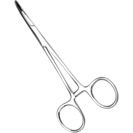 Pinzas de acero inoxidable para mascotas, tijeras de aseo doméstico para perros, limpieza facial, pinzas rectas (16 cm)