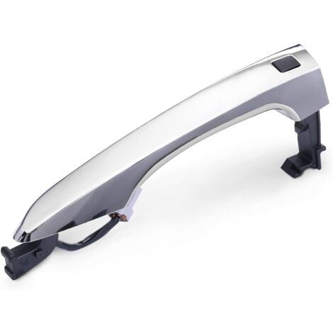 Compatible con manija de puerta exterior cromada Hyundai Tucson 2016 2017 2018 2019 16 17 18 19 Reemplaza 82651D3710 82651-D3710 Lado del conductor delantero izquierdo (1/5)