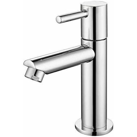 Grifo monomando de caño recto para agua fría [estilo corto]1 (1/2)