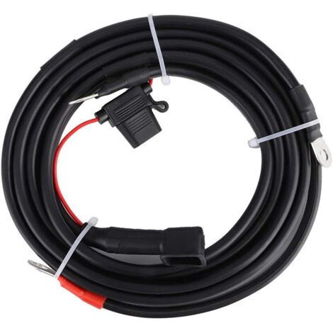 Cable de batería, cable de batería Yctze de 2 m y 12 V CC de repuesto para motor fueraborda Parsun de 30-85 HP, cable de batería para motor fueraborda Evinrude de 18 hp, cable de batería para motor fu (1/5)