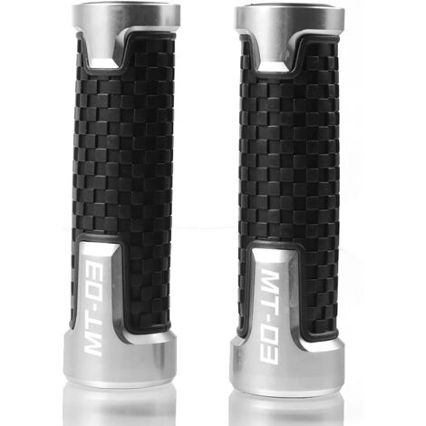 Puños para motocicleta YAMAHA MT03 MT-03 MT03 2006-2018 2017 2016 7/8" 22 mm, puños para manillar de motocicleta, puños de extremo, puños para manillar, puños de manillar de aluminio CNC (1/5)