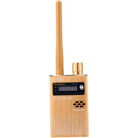 Detector de escucha inalámbrico con cámara de pellizco G319 Detector anti-espía