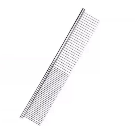 Peine para perros, peine para mascotas, para eliminar nudos y enredos, herramienta de aseo para caniches, perros y gatos (16 cm)