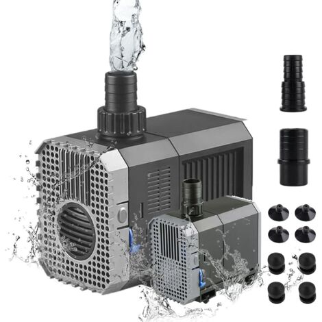 Bomba sumergible de 900 l/h y 20 vatios, bomba de agua, minibomba de alimentación, bomba para acuario, bomba para estanque, bomba para fuente, bomba de filtro para estanque, pecera, fuente, depósito d