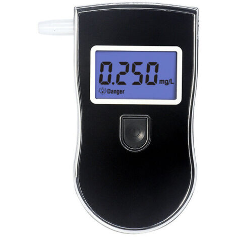 Alcoholímetro electrónico, probador de alcohol digital portátil con pantalla LCD, sensor semiconductor de alta sensibilidad (1/5)