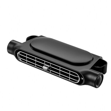 Ventilador para asiento de coche de 6,89 x 2,95 x 1,34 pulgadas, portátil, 3 velocidades de viento, carga USB de 5 V 2 A, con correa elástica para SUV, autocaravanas y camiones. (1/5)