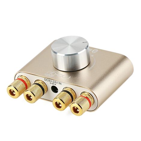 Amplificador de señal digital Bluetooth inalámbrico mini estéreo de dos canales TPA3110 de 30 W  2, fuente de alimentación AMP para tabletas, teléfonos inteligentes, computadoras portátiles, etc.