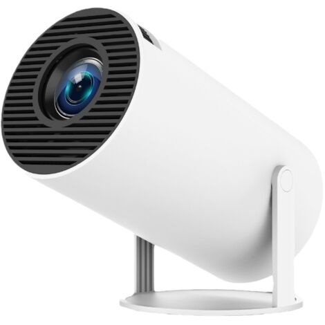Mini proyector portátil 4K, proyector de vídeo WiFi 6 BT5.2, corrección trapezoidal, rotación de 180°, compatible con teléfono/PC/HDMI/USB. (1/5)