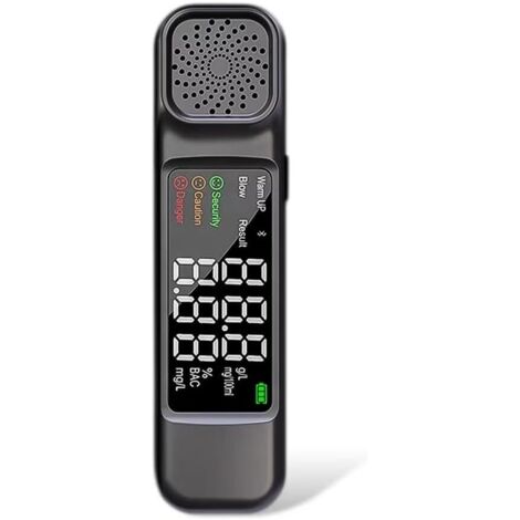 Alcoholímetro profesional AM03, analizador de aliento sin contacto, sensor de alcohol con respuesta en 10 segundos. (1/5)