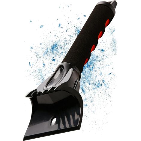 Raspador de hielo para coche - Raspador ergonómico profesional para parabrisas, rápido y potente - Raspador de hielo eficiente y seguro fabricado en ABS de primera calidad - Raspador de parabrisas sua