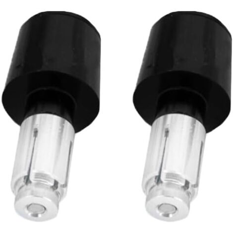 Juego de 2 extremos de manillar de motocicleta antivibración de aluminio, 22 mm, para la mayoría de las motocicletas. (1/5)